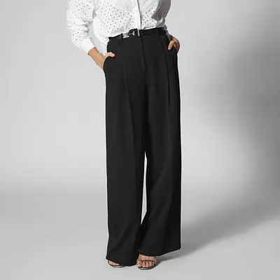 Wide-Leg Trouser