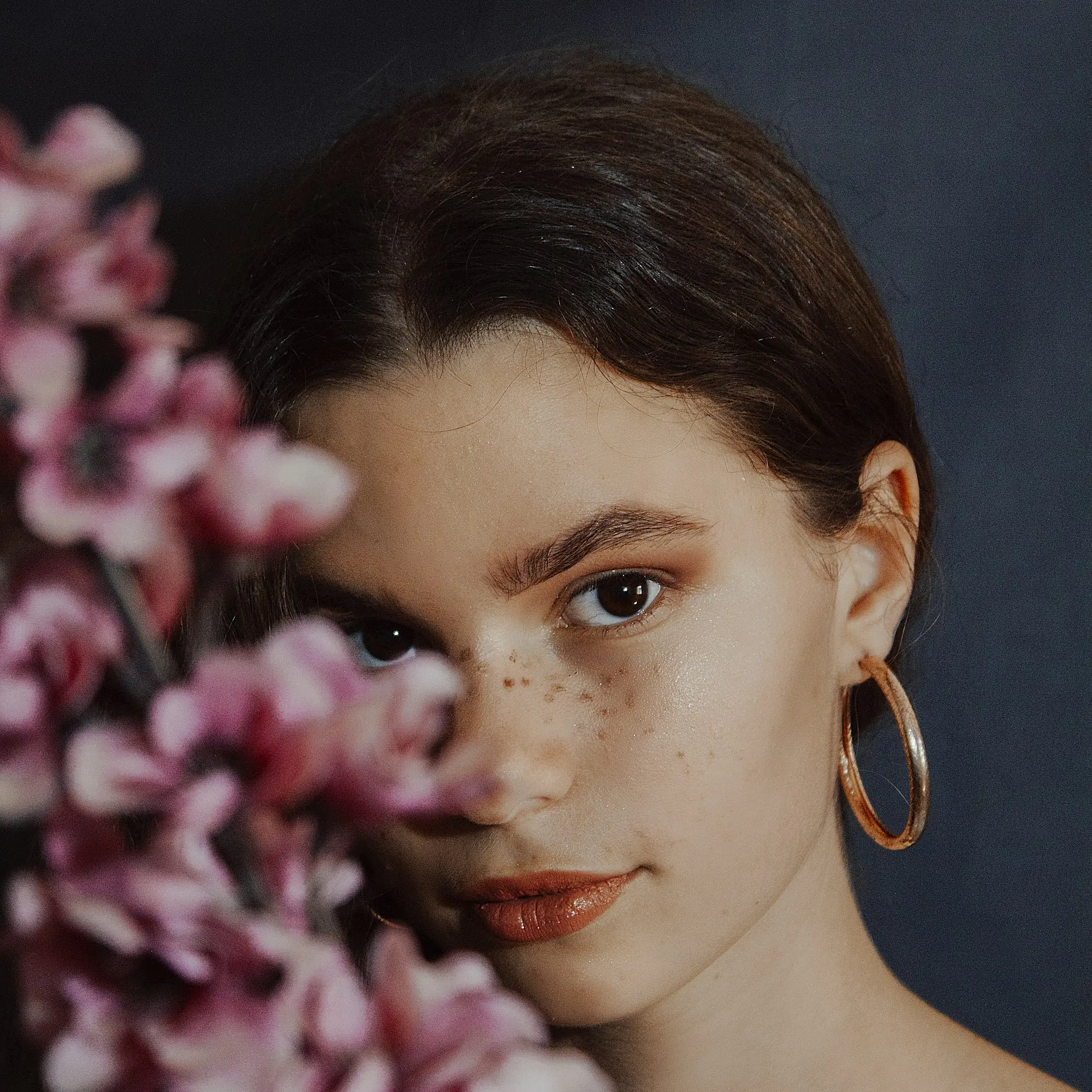 Gold Hoop Earrings