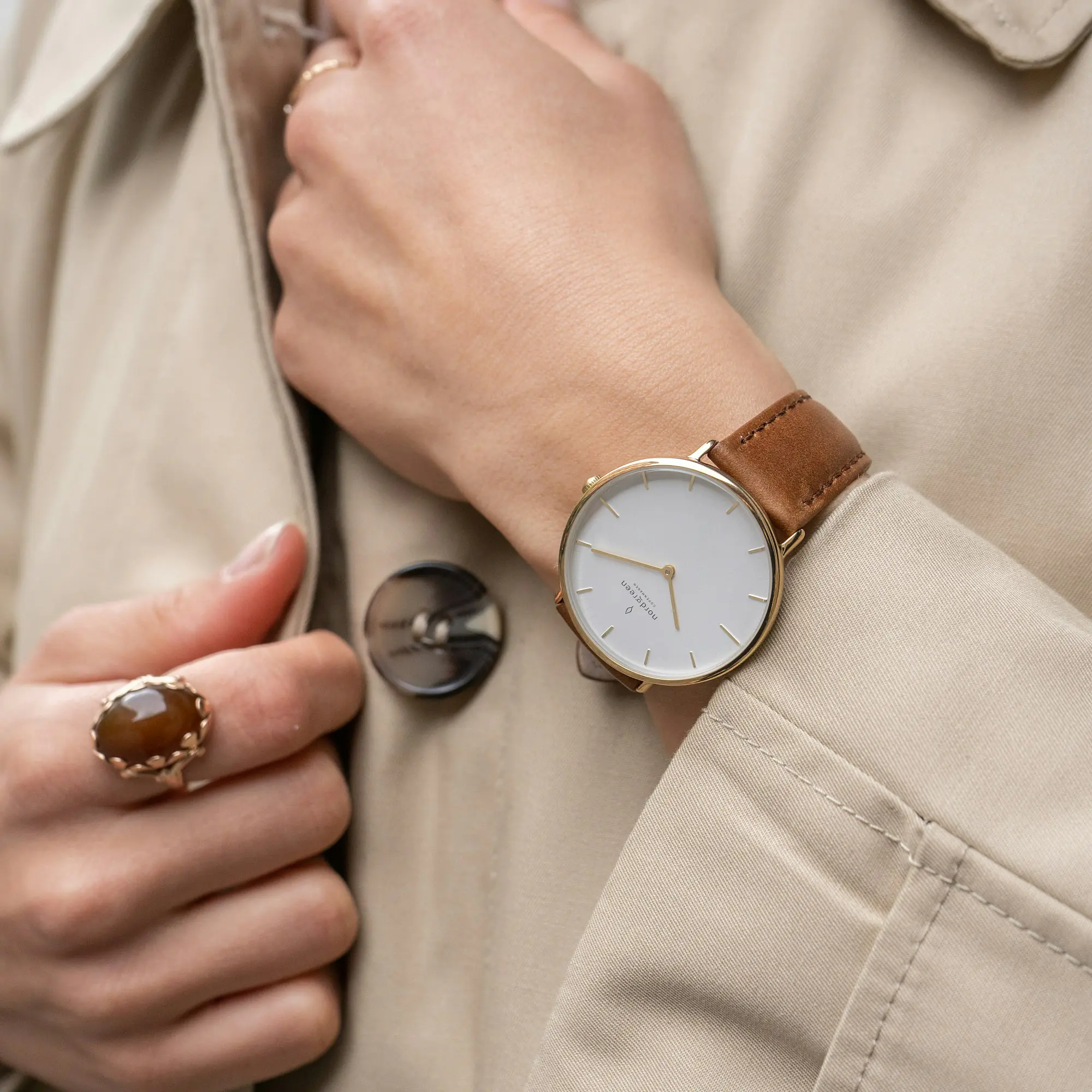 Belted Trench Coat